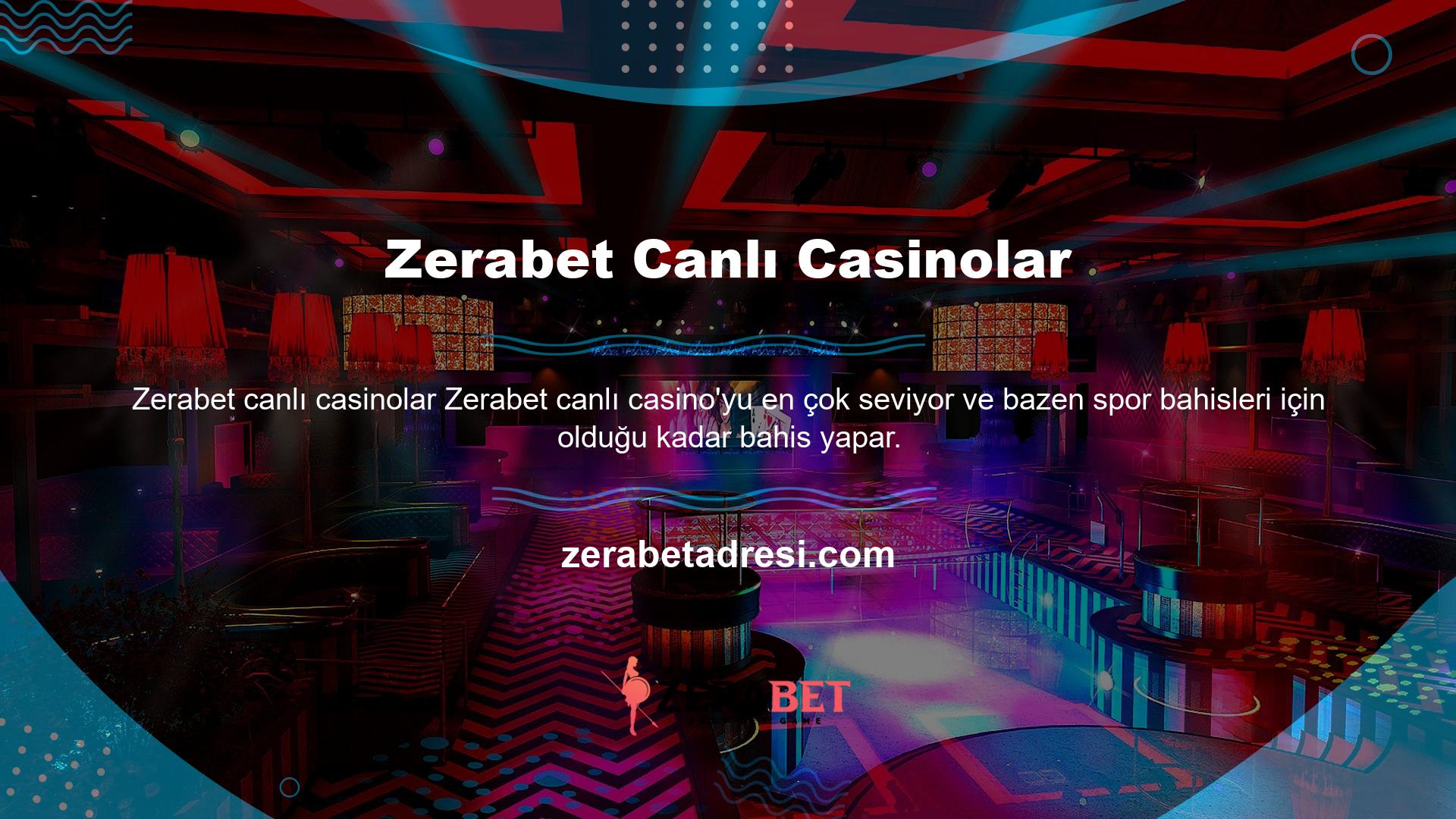 Zerabet ekibi, kullanıcıları gerçek bir casinoda gibi hissettirmek ve aynı zamanda iyi geri bildirim almanın farklı yollarını denedi